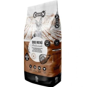 CANUN Dog Menu - trfoder til hunde - 20 kg