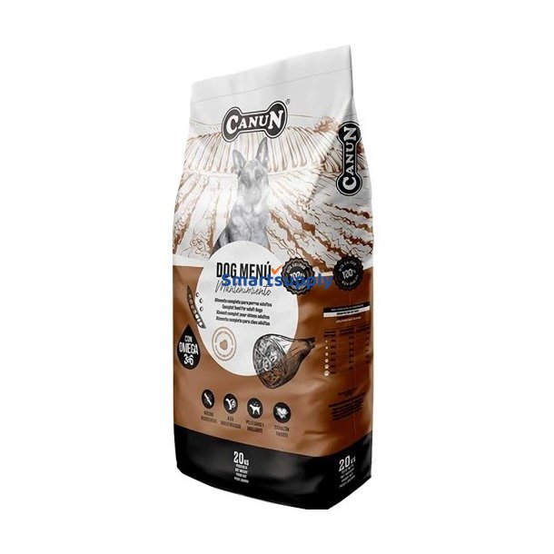 Canun Dog Menu - Trfoder Til Hunde - 20 Kg