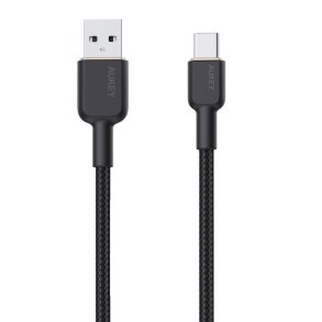 AUKEY CB-NAC1 USB-kabel 1 m USB A USB C Sort