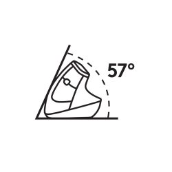 Logitech Mx Vertical Advanced Ergonimisk Mus Rf Trdls+Bluetooth Optisk 4000 Dpi Hjre Hnd