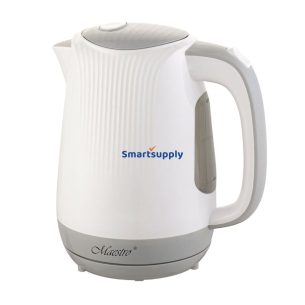 Feel-Maestro MR042 white elkedel 1,7 L Gr, Hvid 2200 W