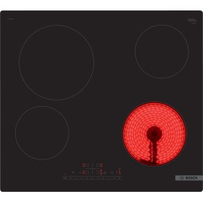 Bosch Serie 6 PKE611FP2E kogeplade Sort Indbygget 60 cm Keramisk 4 zone(s)