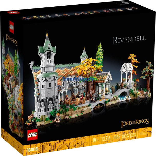 Lego Icons 10316 Ringenes Herre: Rivendell