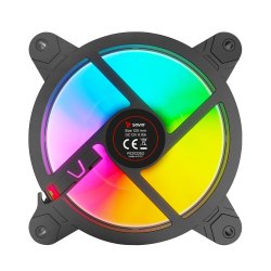 Savio Fan-01 4-Pack 120Mm Argb Blser Inklusive Controller Og Fjernbetjening