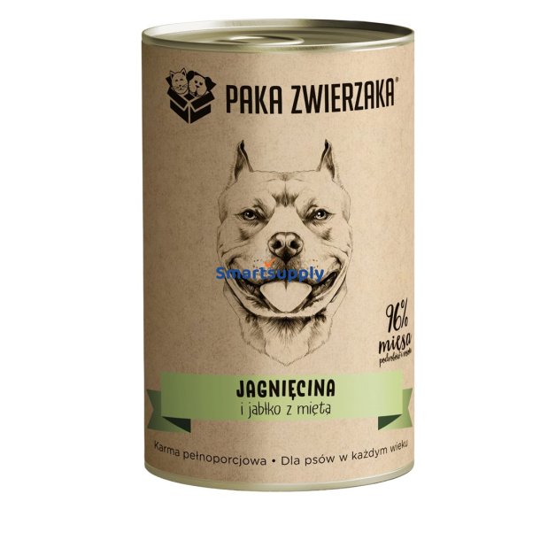 Lam Og ble Med Mynte - Vdfoder Til Hunde - 400G