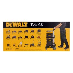 DeWALT DWST1-71196 skkevogn Metal, Plast Fladvogn