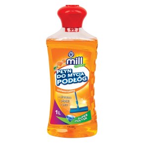 Mill Clean gulvrens med appelsinduft 1 L