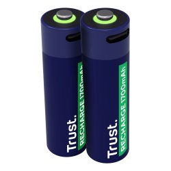 Trust 25584 Husholdningsbatteri Genopladeligt Batteri Aa