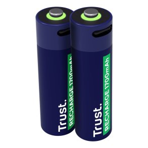 Trust 25584 - genopladelige AA-batterier, 2 stk.