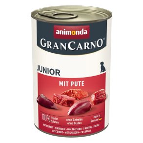ANIMONDA GranCarno Junior with turkey - vdt hundefoder - 400g