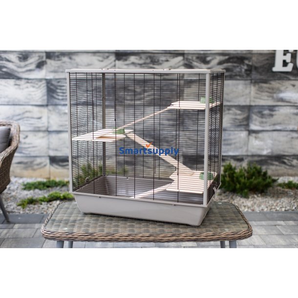 Inter-Zoo Diego Wood Japandi - Bur Til Gnavere - 78 X 48 X 97 cm