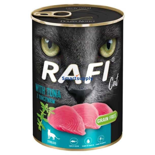 DOLINA NOTECI Rafi Cat Adult with tuna - vdfoder til katte - 400g