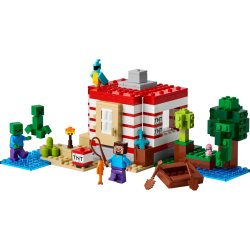 Lego Minecraft 21275 Tnt Jungle House