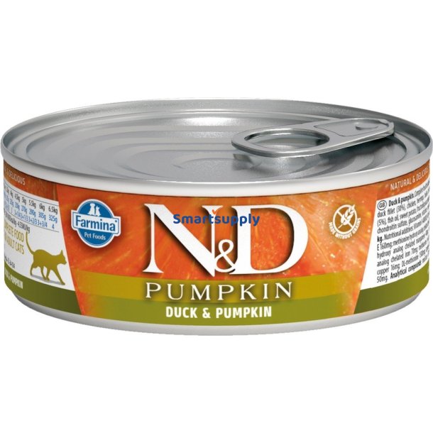 Farmina N &amp; D Cat Duck &amp; Pumpkin 70G