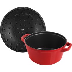 Staub La Cocotte Rund Stbejern Grydefad -- St Med 3 Stk