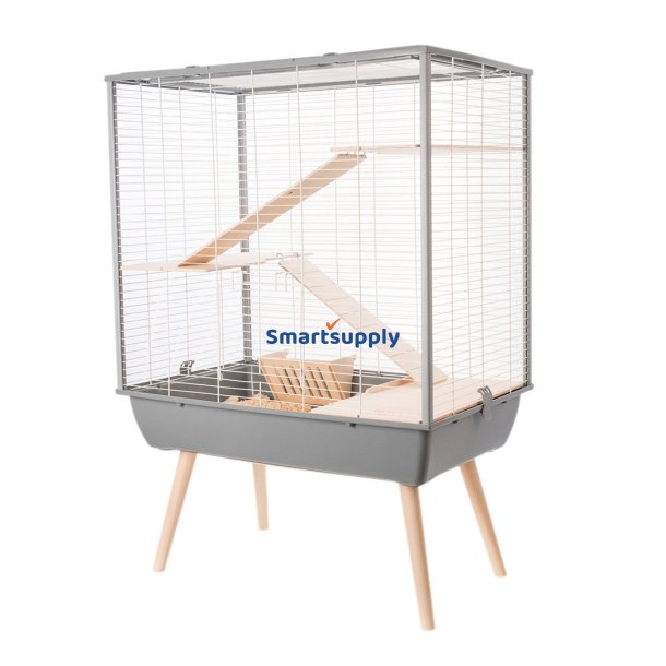 Zolux Cage Neo Cozy Large Rodents H80, Gr Farve