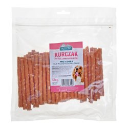 PETITTO Kyllingepinde med kylling og ris - Hundegodbidder - 500 g