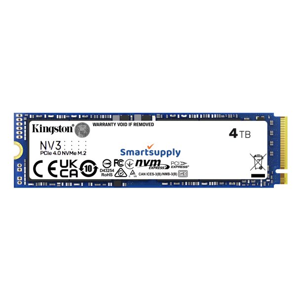 Kingston 4000G Nv3 M.2 2280 NVME Ssd