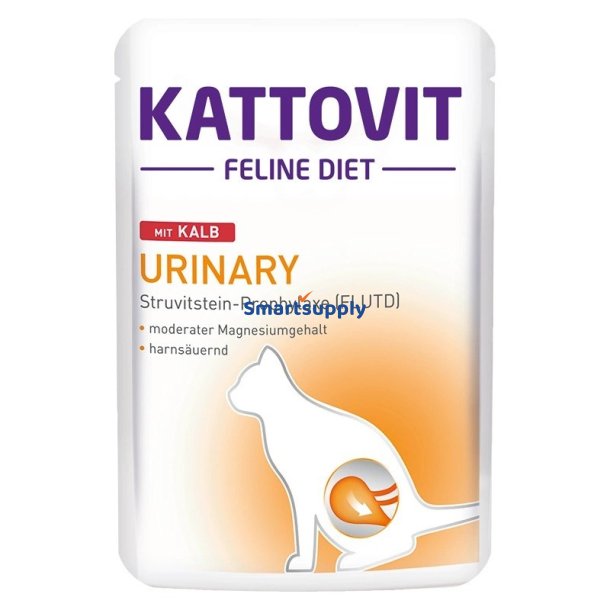 Kattovit Feline Diet Kalvekd - Vdfoder Til Katte - 85G