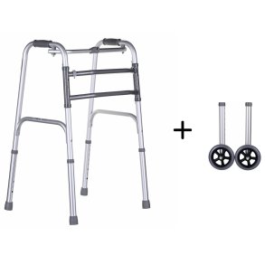 Trefunktionel rollator til genoptrning