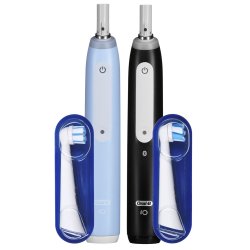 Braun Oral-B iO 3 elektrisk tandbrstest DUO BLACK & BLUE