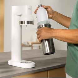 Brita sodaTRIO flaske (1 l; hvid)