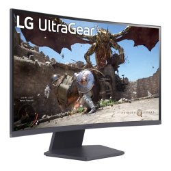 Lg 32Gs60qc-B Computerskrm 80 cm (31,5") 2560 X 1440 Pixels Quad HD Black
