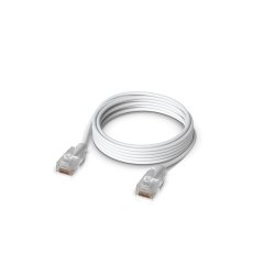 Ubiquiti Uacc-Cable-Patch-El-2M-W Netvrkskabel Gennemsigtig, Hvid Cat 6