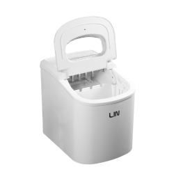 Transportabel isterningmaskine LIN ICE PRO-W12 hvid