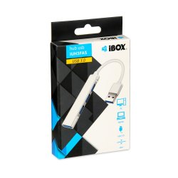 Ibox USB Hub 1X USB 3.0 + 3X USB 2.0