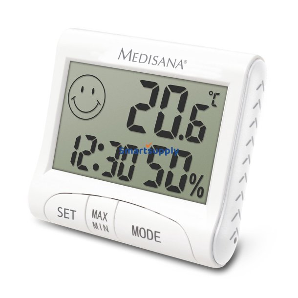Medisana Hg 100 Indendrs Elektronisk Hygrometer Hvid