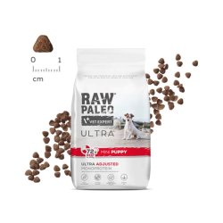 RAW PALEO Ultra Mini Puppy Beef - trfoder til hvalpe af sm racer - 750 g