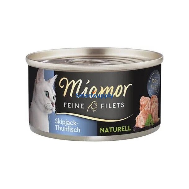 Miamor Feine Filet Naturell Tun - Vdfoder Til Katte - 80G