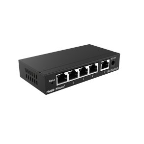 Ruijie Networks RG-ES205GC netvrksswitch Administreret L2 Gigabit Ethernet (10/100/1000) Sort