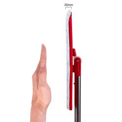 GreenBlue fladmoppe med spand og opvinder, to mikrofiber HQ-patroner, kapacitet 5,7 l, MaxiClean GB870