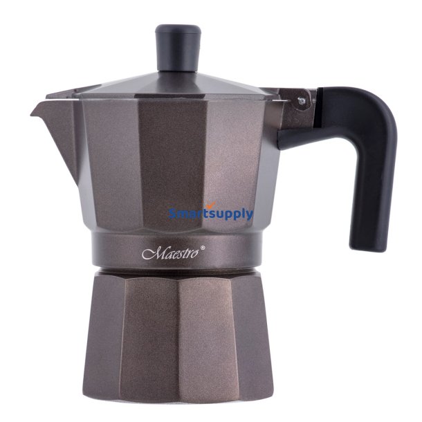 Maestro 3 kop kaffemaskine MR-1666-3-BROWN brun