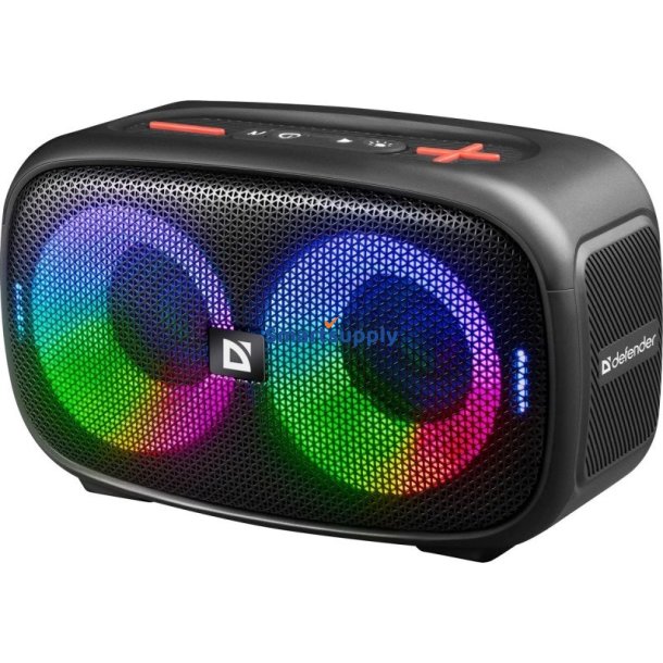 Bluetooth-Hjttaler Q5 Bt 5.3 20W Led/Bt/Fm/Usb/Tws