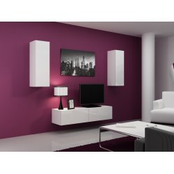 Kameraskab Vigo "90" Fuld 90/35/32 Hvid/Hvid Glans