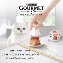 PURINA Gourmet Revelations Salmon - vdfoder til katte - 2x57 g