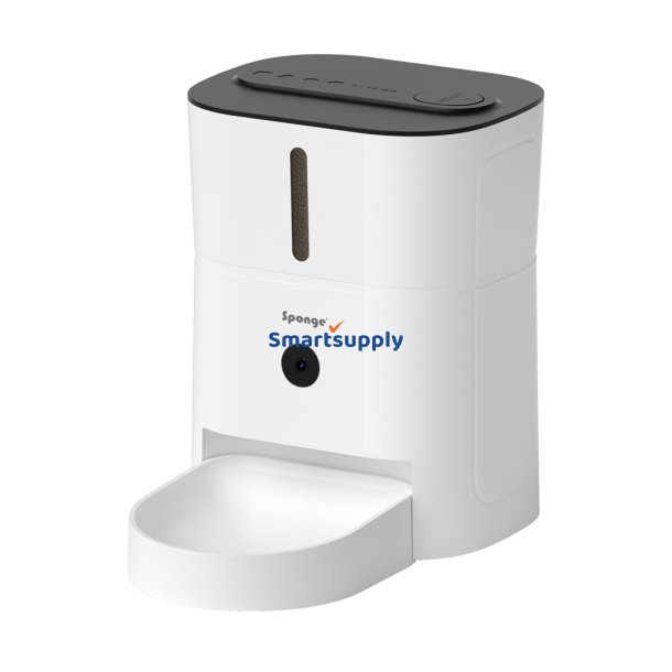 SPONGE Pet Feeder Smart Camera - intelligent foderdispenser til kledyr  3l