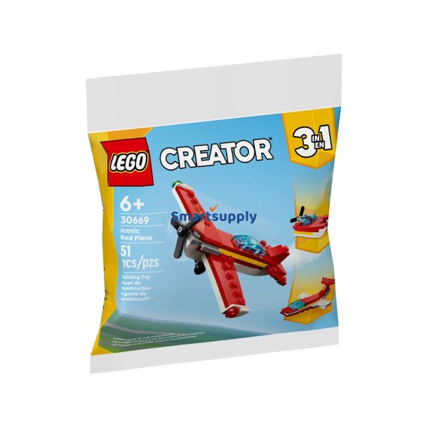 Lego Creator 3 I 1 30669 Ikonisk Rdt Fly