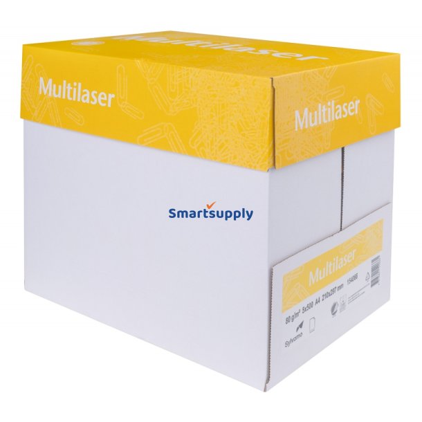 Xero printerpapir multilaser A4 80 gram - 2500 ark