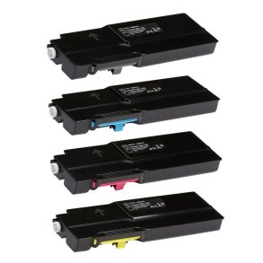 Xerox C400/C405 toner 4 stk BCMY kompatibel multipakke