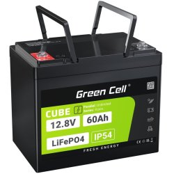 Green Cell LFPGC12V60AH UPS batteri Lithium jern fosfat (LiFePO4) 12,8 V 60 At