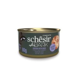 Schesir After Dark Kyllingefilet Med And I Bouillon - Vdfoder Til Katte - 80G