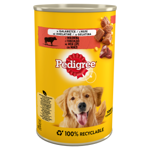 Pedigree oksekd i gel 400g