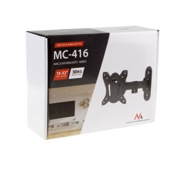 Maclean Mc-416 Tv-Skrm Vgmontering 13"-32" 30 Kg Tilt Roter Max. Vesa 100X100
