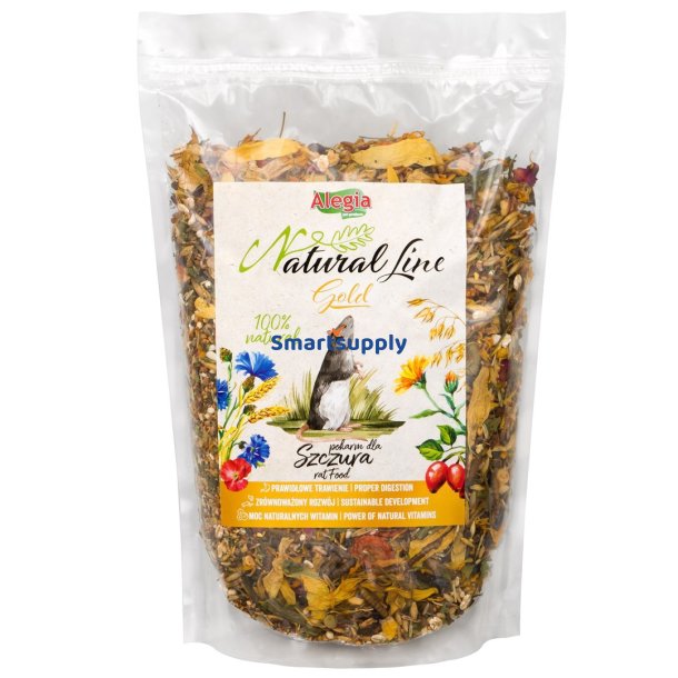 Alegia Natural Line Gold - Trfoder Til Rotter - 2,2 Kg