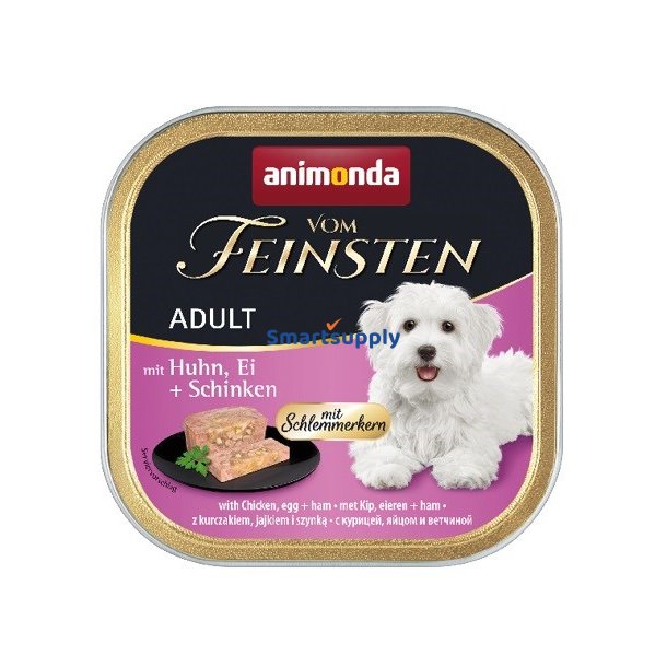 Animonda Vom Feinsten Gourmet Kerne Med Kylling, g + Skinke g, Kylling, Skinke Voksen 150 G