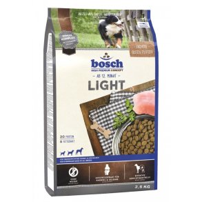 BOSCH Light - trfoder til hunde - 2,5 kg